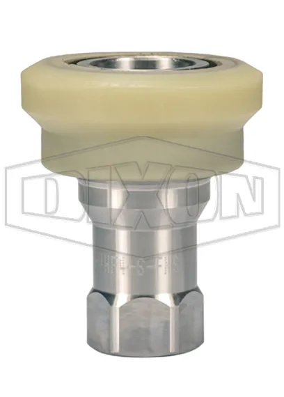 H-Series ISO-B Food Grade Nylon Flanged Female Threaded Coupler