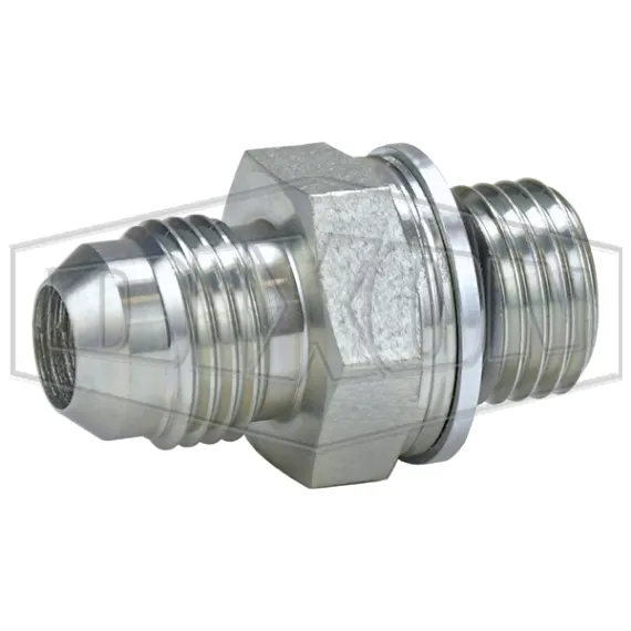Male JIC 37° Flare x Male Metric Parallel Thread