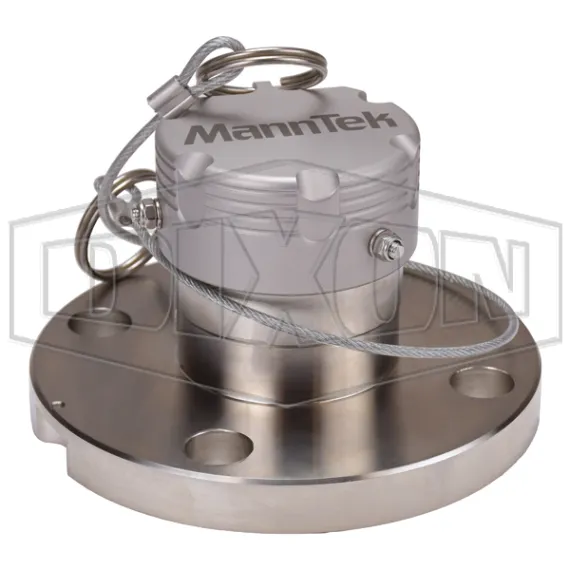 Dixon MannTek Cryogenic Dry Disconnect Adapter Tank Unit x 150 LB. Flange