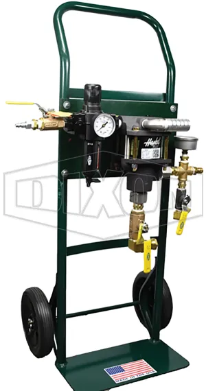 pneumatic hydrostatic test pump