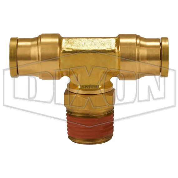 Push-In Male Swivel Branch Tee