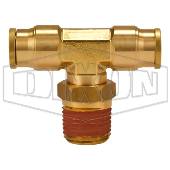 Push-In Male Swivel Branch Tee