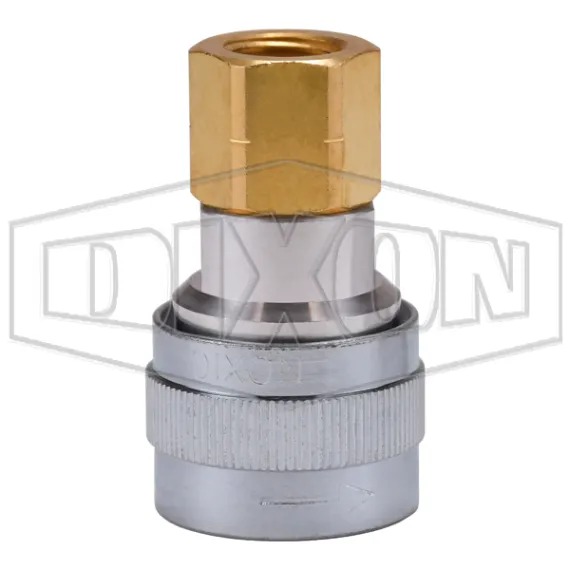 SHD-Series Schrader Pneumatic Female Threaded Coupler