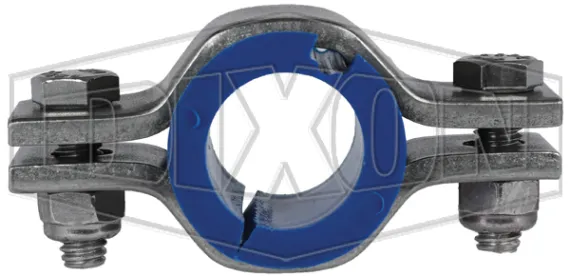 tube hex hanger with metal detectable sleeve 