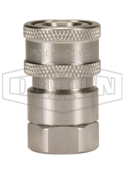 V-Series Valved Female Coupler