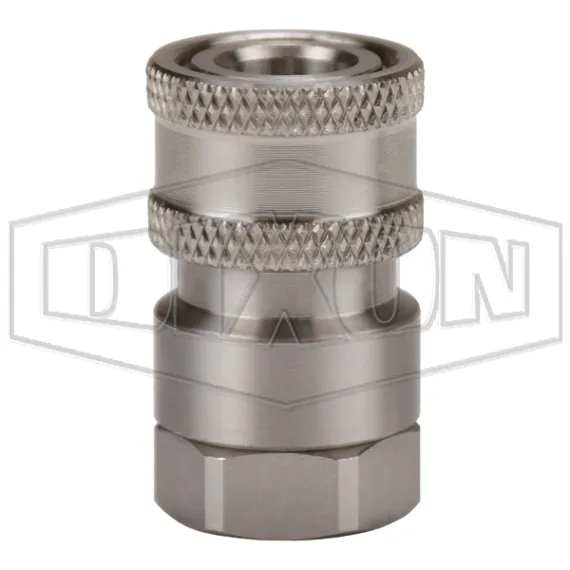 V-Series Valved Female Coupler