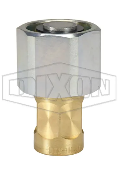 W-Series Wingstyle Hex-Nut Female Threaded Coupler