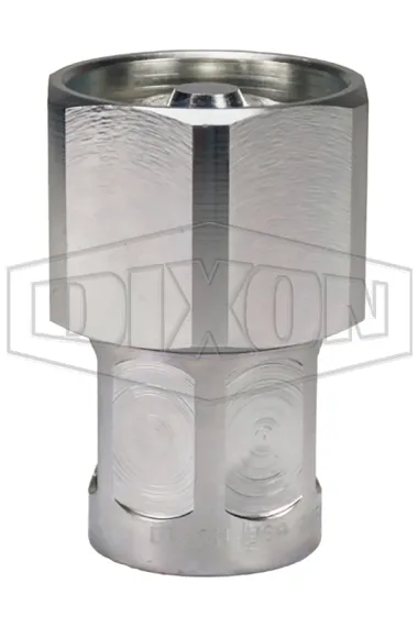 W-Series Wingstyle Hex-Nut Female Threaded Coupler