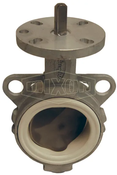 Two-Piece Aluminum Butterfly Valve with Stainless Steel Disc