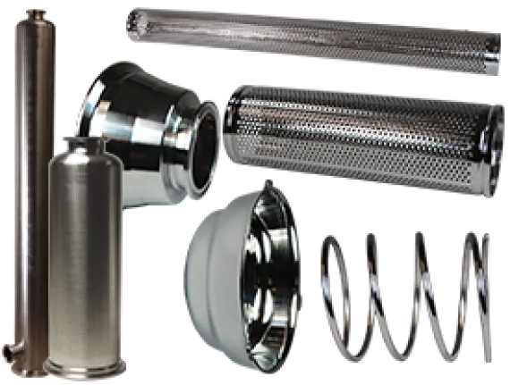 Long In-line Filter Strainer Replacement Parts