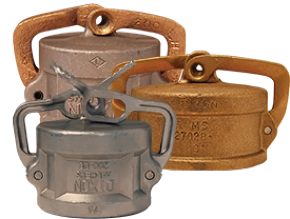 Dixon Cam & Groove/Camlock Lockable Dust Cap