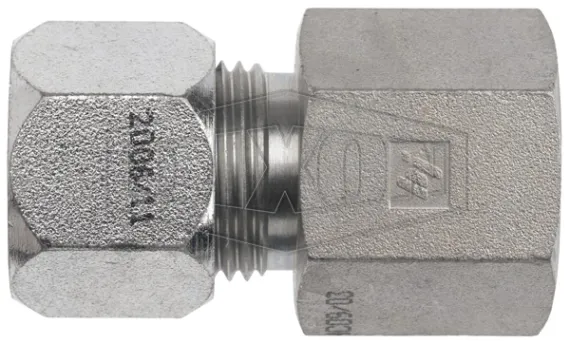 flareless male tube x female