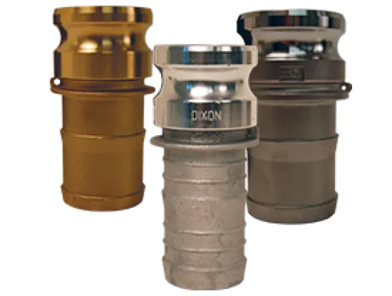 global type e adapter x hose shank