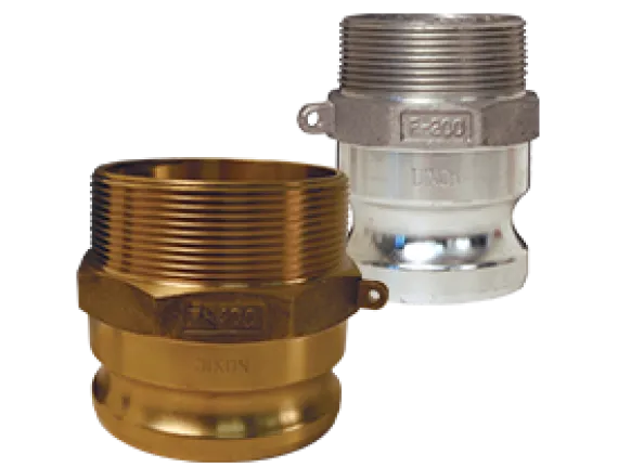 global type f adapter x male npt