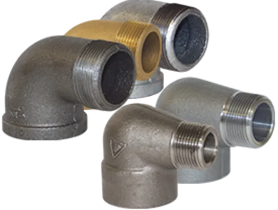 npt threaded 90 degree street elbow