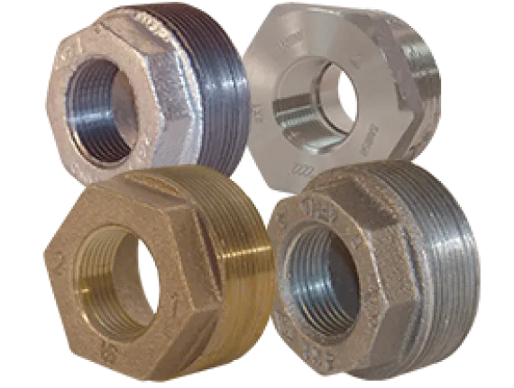 npt threaded reducer hex bushing