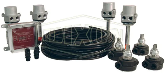 FloTech® ROM Type Overfill/Retain Red and Black, 2-Wire Detection System - Top and Bottom Detection