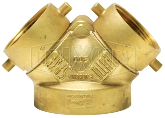 single clapper siamese connection