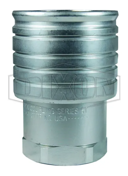 ST-Series Heavy Duty Flushface Female Threaded Coupler