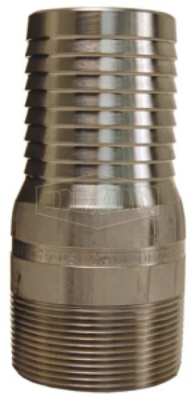 King Combination nipple- threaded, no knurl