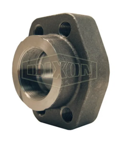 Hydraulic 4-Bolt Flange NPTF Port