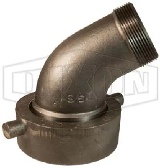 Railroad Tank Car Connection Style T x Male NPT Elbow