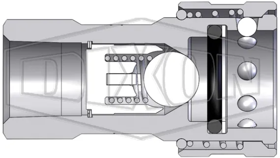 ag series ball valve coupler_4agf4 cutaway cad model