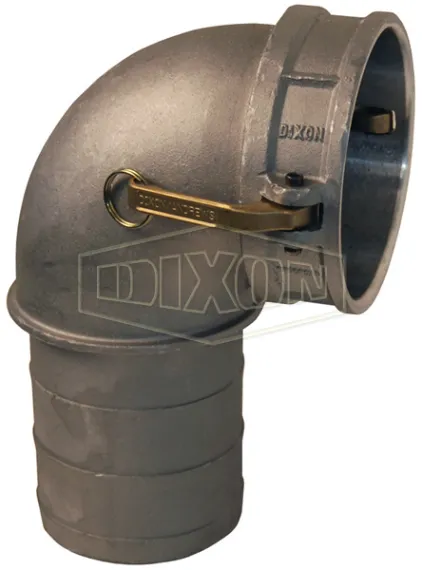 90 degree coupler x hose shank