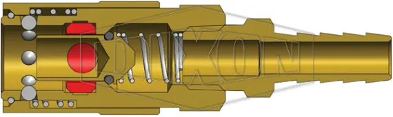 cm-s valved coupler 3d half