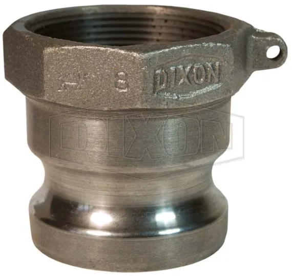 Dixon type a adapters male adapter x female npt