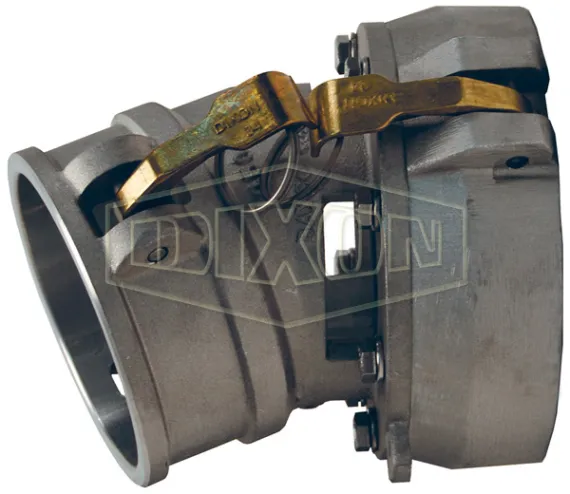 API Two Piece Drop Coupler with Sight Glass