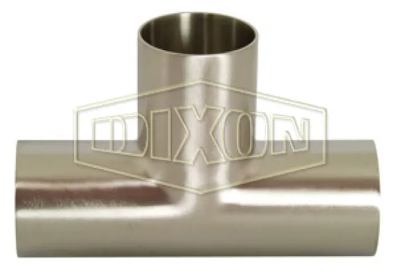 Polished Long Weld Tee