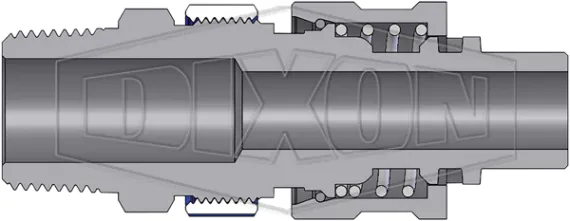 n series bowes interchange nipple male threads