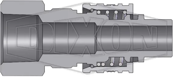 n series dix-loc bowes interchange female thread plug n4f6-half