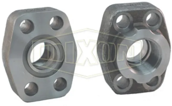 Hydraulic 4-Bolt Flange NPTF Port