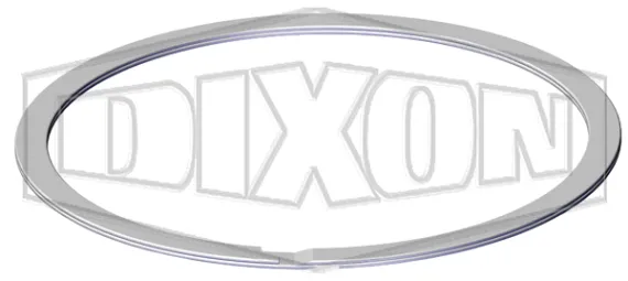 retaining ring for low profile hammer union caps