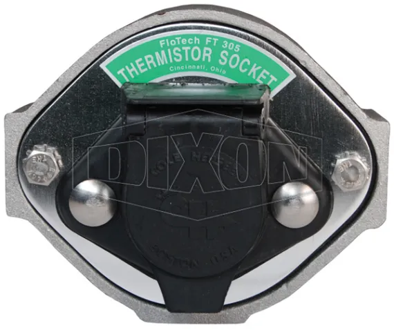  Single Thermistor Socket with Aluminum Hardcoat J-Slot