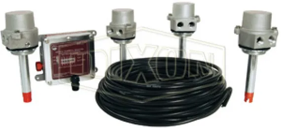 FloTech ROM Type Overfill Detection Red and Black, 2-Wire System - Top Detection Only