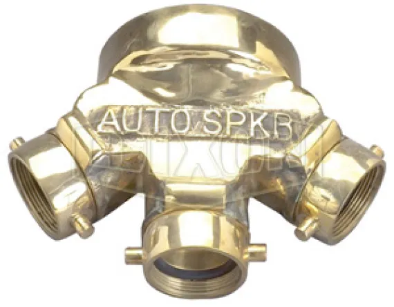 Triple Clapper Siamese Connection Back Outlet