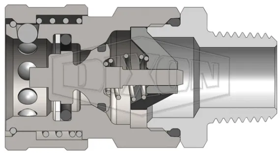 v-m valved coupler 3d half