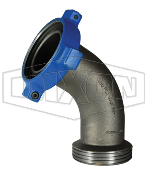hole coupling systems dixon one piece adapters hammer unions elbows 45 degree 