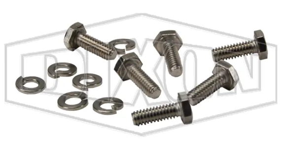 swing check valve repair kit replacement cover bolts and lock washers 