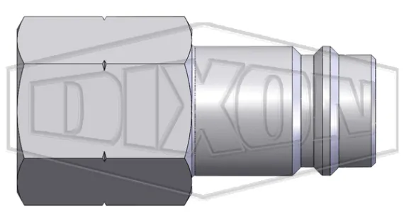 cj series pneumatic female threaded plug full image