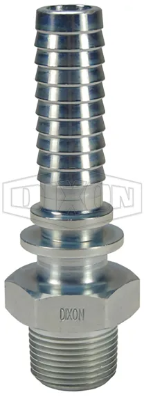 male pipe thread x steam for hose crimp boss steam fittings