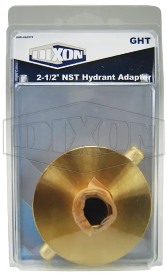 nst hydrant adapter garden hose display