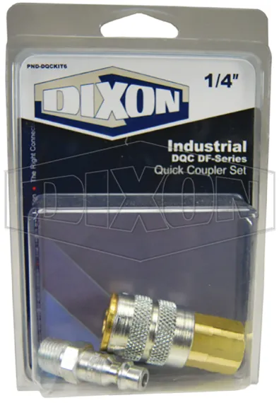 Industrial DQC DF-Series Quick Coupler Set