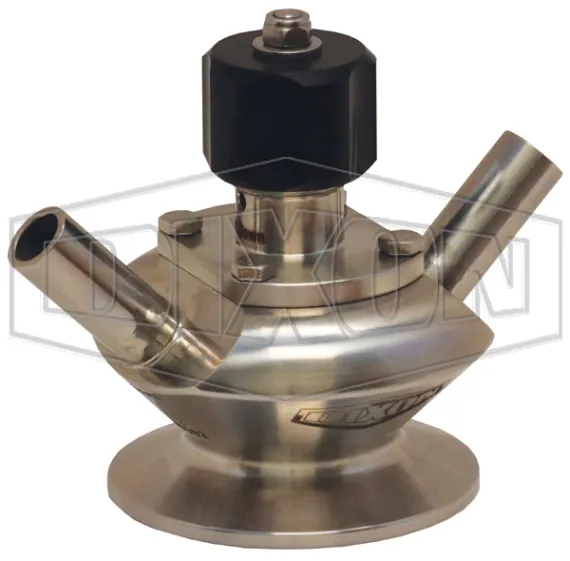 3A Sample Valve Dual Port with Manual Handwheel