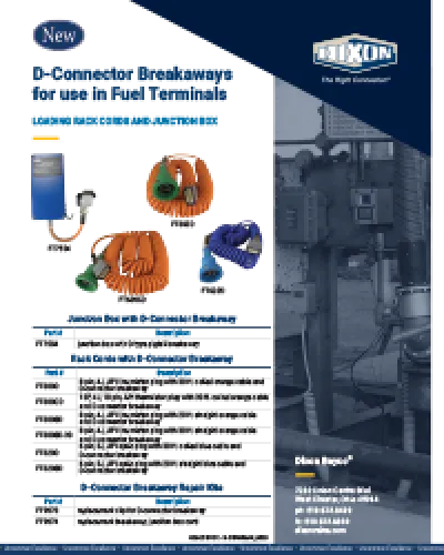 D-Connector Breakaways for use in Fuel Terminals