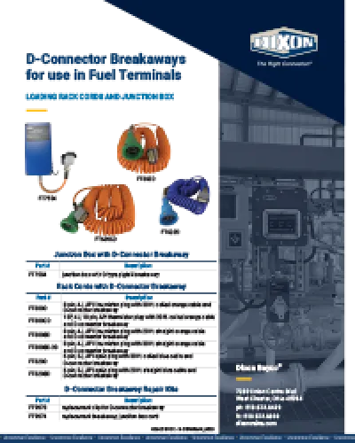 D-Connector Breakaways for use in Fuel Terminals