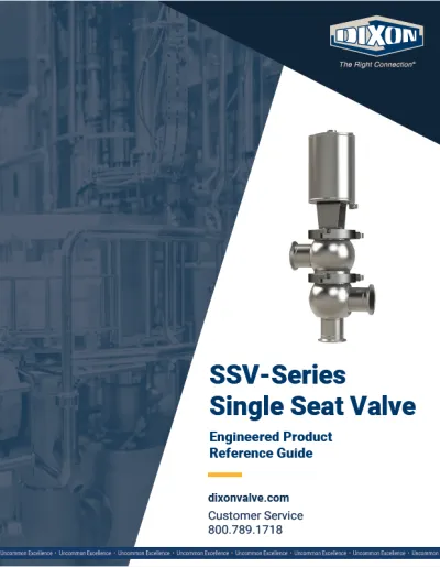 SSV-Series Single Seat Valve - Engineered Product Reference Guide